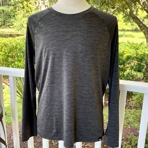 ‘Merica Clothing Company Long a sleeve Base Layer Top.  Charcoal. Large.